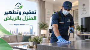 تعقيم وتطهير المنزل بالرياض