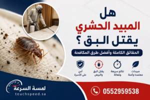 هل المبيد الحشري يقتل البق؟